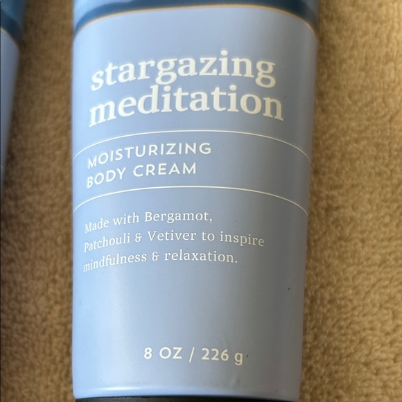 Bath & Body Works Stargazing Meditation Body Cream - Blue and Black - Picture 2 of 3